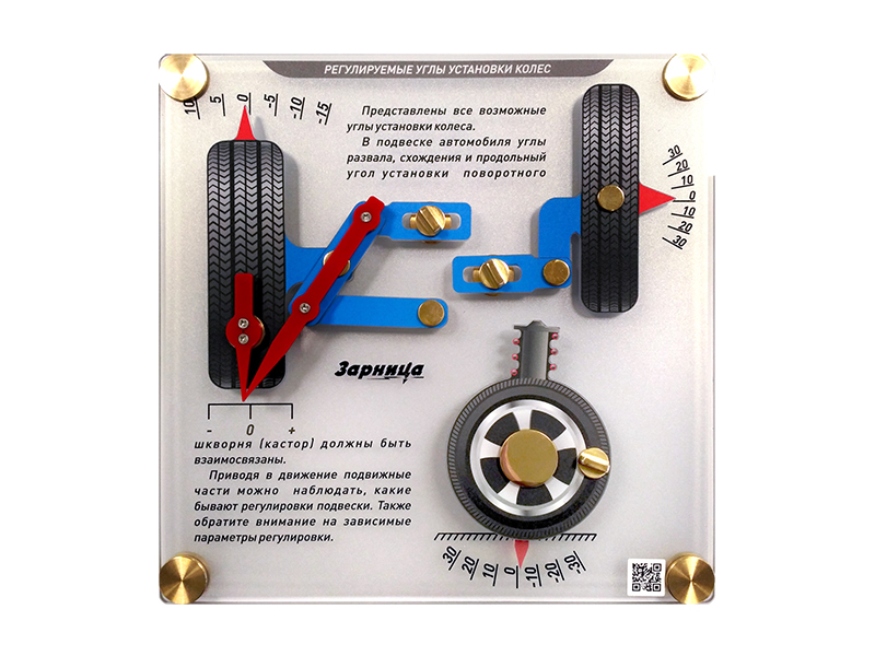 Стенд компьютерный для регулировки углов установки колес