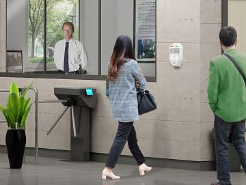 Современное средство мониторинга температуры в местах скопления людей