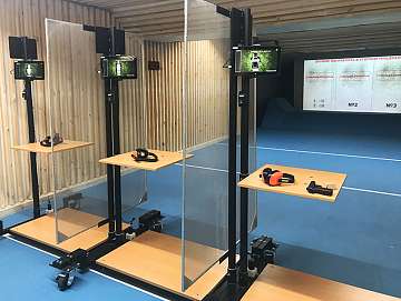 Интерактивный боевой стрелковый комплекс огневой подготовки "ОСАДА-ЛБ-01М" для МВД РФ